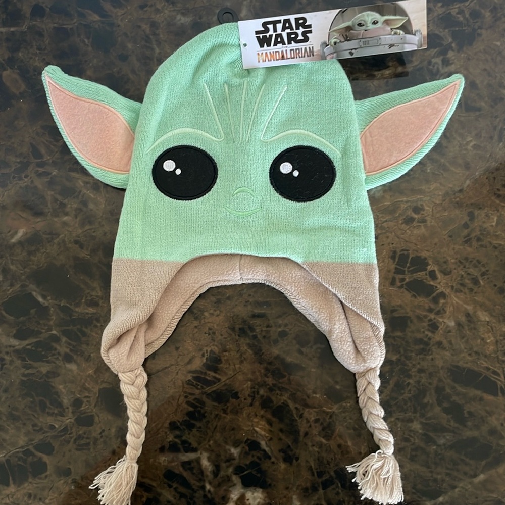 New! Star Wars Mandalorian Embroidered Winter Hat
